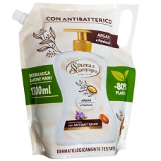 Антибактериальное жидкое мыло Spuma di Sciampagna Antibacterial Liquid Hand Soap Argan & Patchouli аргановое масло-пачули 1300 мл